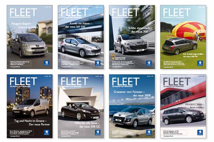 Redaktion: Titelseiten Fleet Flottenmagazin